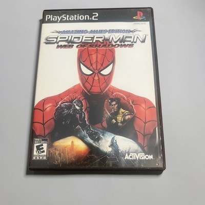 Spider-Man: Web of Shadows Amazing Allies Edition Sony PS2 CIB Complete TESTED