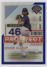 2024 Panini Prospect Edition Blue Prizm 87/149 Chase Allsup #75 19l7