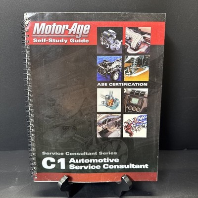 MotorAge C1 ASE Automotive Service Consultant Self-Study Guide
