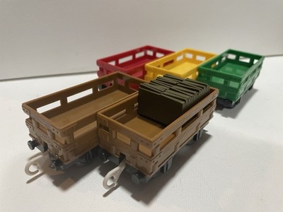 Thomas & Friends TOMY Trackmaster Lot of 5 Slate Trucks from 2006 and 2009