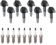 Direct Ignition Coils & Spark Plugs Fits Ford F-150 & Mustang 5.0L 2016 2017