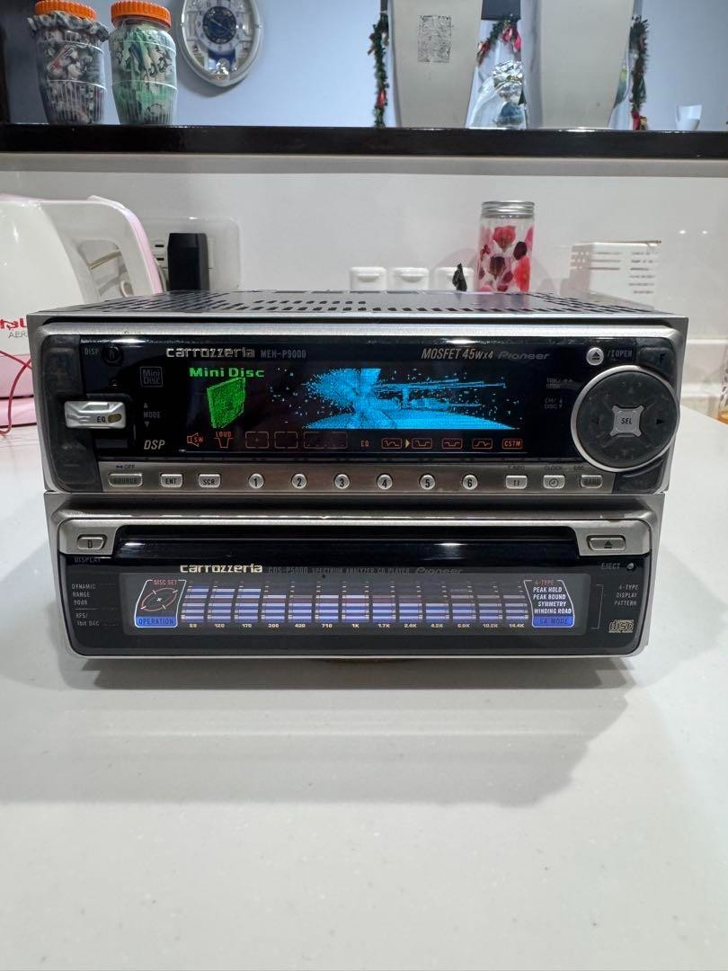 VTG Pioneer Carrozzeria MEH-P9000/ CDS-P5000 set Old School
