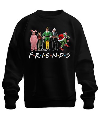 Friends Weihnachtsfilme Grinch Buddy der Weihnachtself - Weihnachten Christmas X