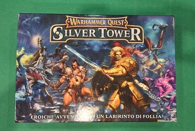 Warhammer Quest Silver Tower - Spiel in italienischer Edition - siehe Beschreibung 