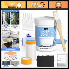 Tile Refinishing Kit with Tools - Water-Based...