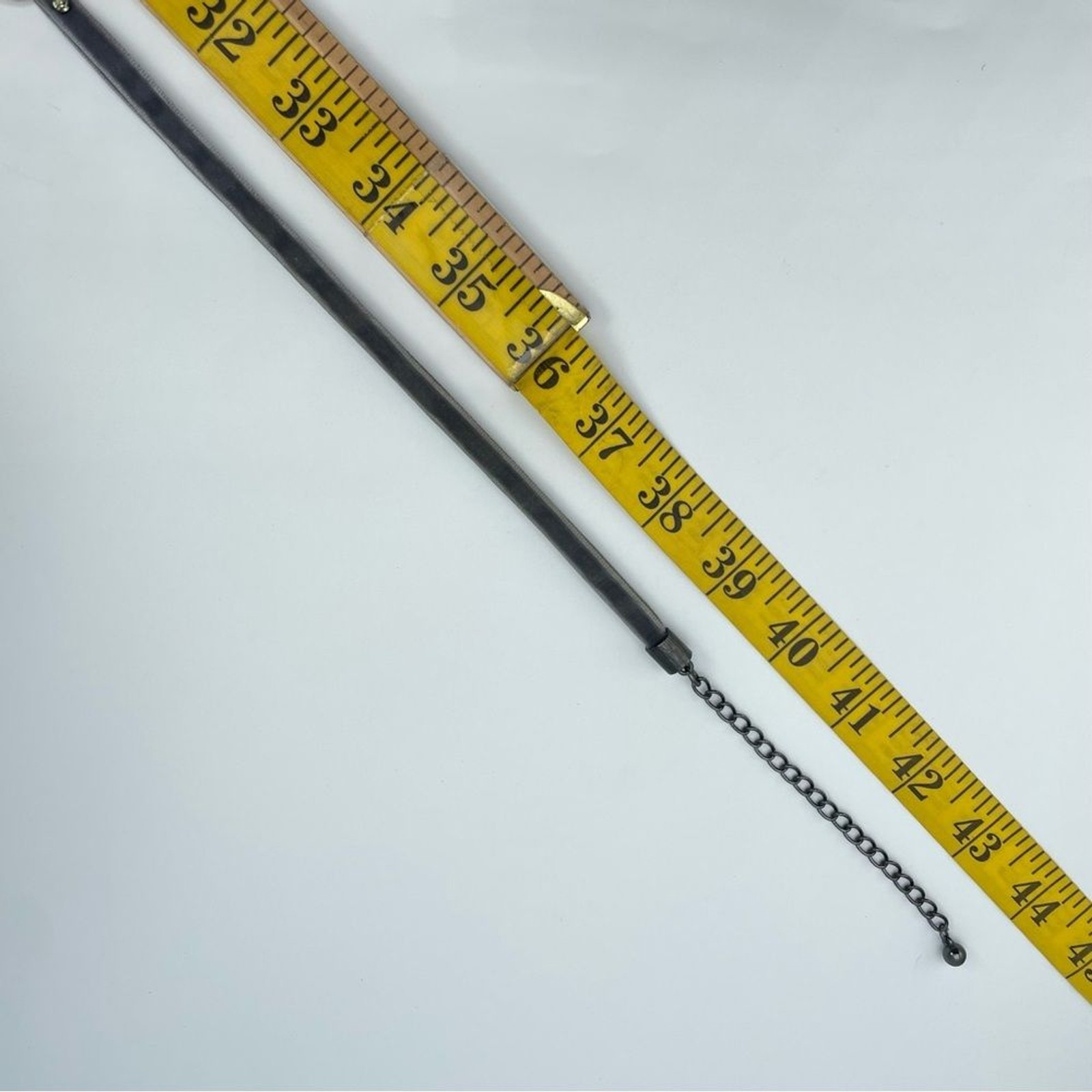 Statement Chico’s Statement Necklace Gray Velvet … - image 8