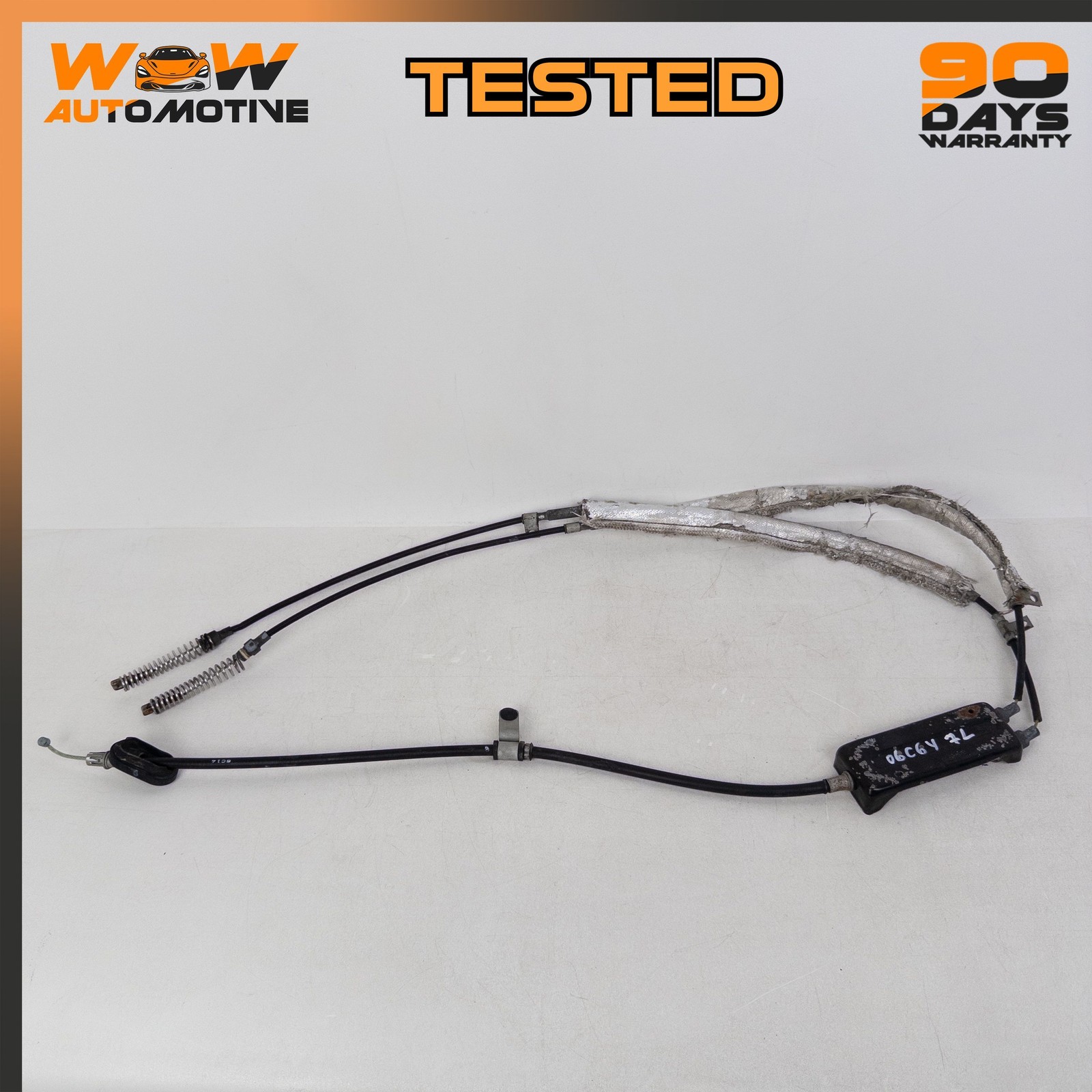 04-13 CHEVROLET CORVETTE C6 CADILLAC XLR REAR PARKING BRAKE CABLE ASSEMBLY OEM