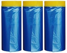 Automotive Masking Tape and Plastic Sheeting - Multi Size Pack - No Blue