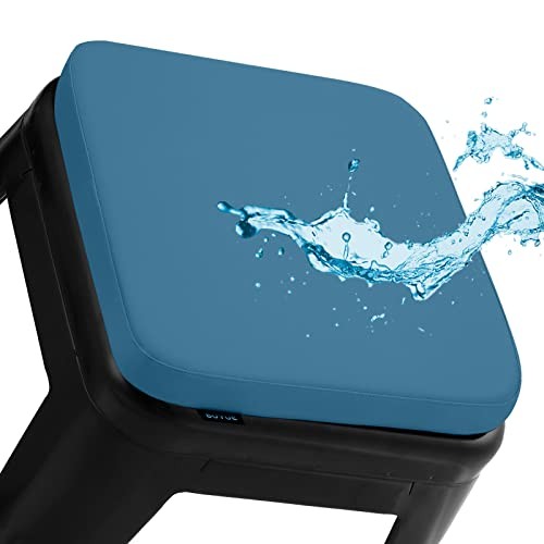 Enhanced Anti-Slip Magnetic Bar Stool Cushion 1 Piece, Blue Square-1 Pcs - Picture 1 of 6