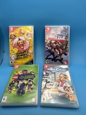 4 Empty Nintendo Switch Casses