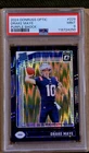 2024 Panini Donruss Optic Drake Maye #229 Purple Shock RC PSA 9 Patriots