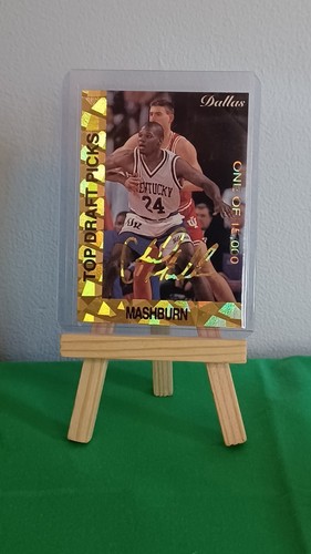 1993-94 Sports Stars USA Jamal Mashburn Top Draft Picks RC 1 Of 15,000 - Picture 3 of 10