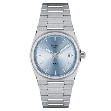 Tissot PRX 35 MM SS Baby Blue Dial Quartz Watch T137.210.11.351.00