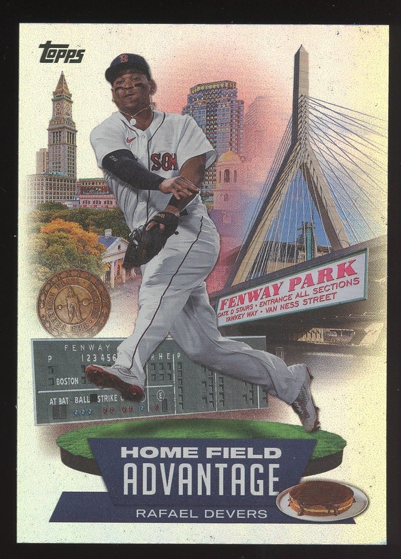 2022 Topps Home Field Advantage #HA-15 Rafael Devers