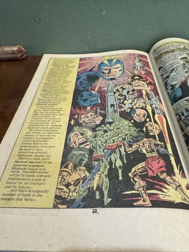 MARVEL PRESENTS #3 (1975) - 1ST SOLO GUARDIANS OF THE GALAXY 1.0 MVS cut out - Picture 8 of 11