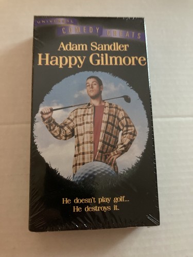 Happy Gilmore (VHS 2000) Adam Sandler Brandneu Versiegelt