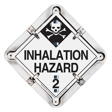 LABELMASTER 27HM206 Full Frame Flip Placard Holder,13-1/2" H 19TZ74