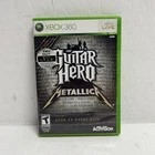 Guitar Hero Metallica (Microsoft Xbox 360, 2009) No Manual