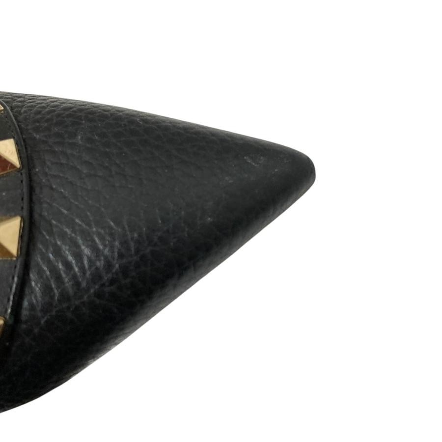Valentino Garavani Pumps Heel Studded Leather Black EU36/US6 116192c thumbnail 7