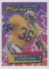1995 Topps Finest Fan Favorite Jerome Bettis #FF2 HOF 0lm