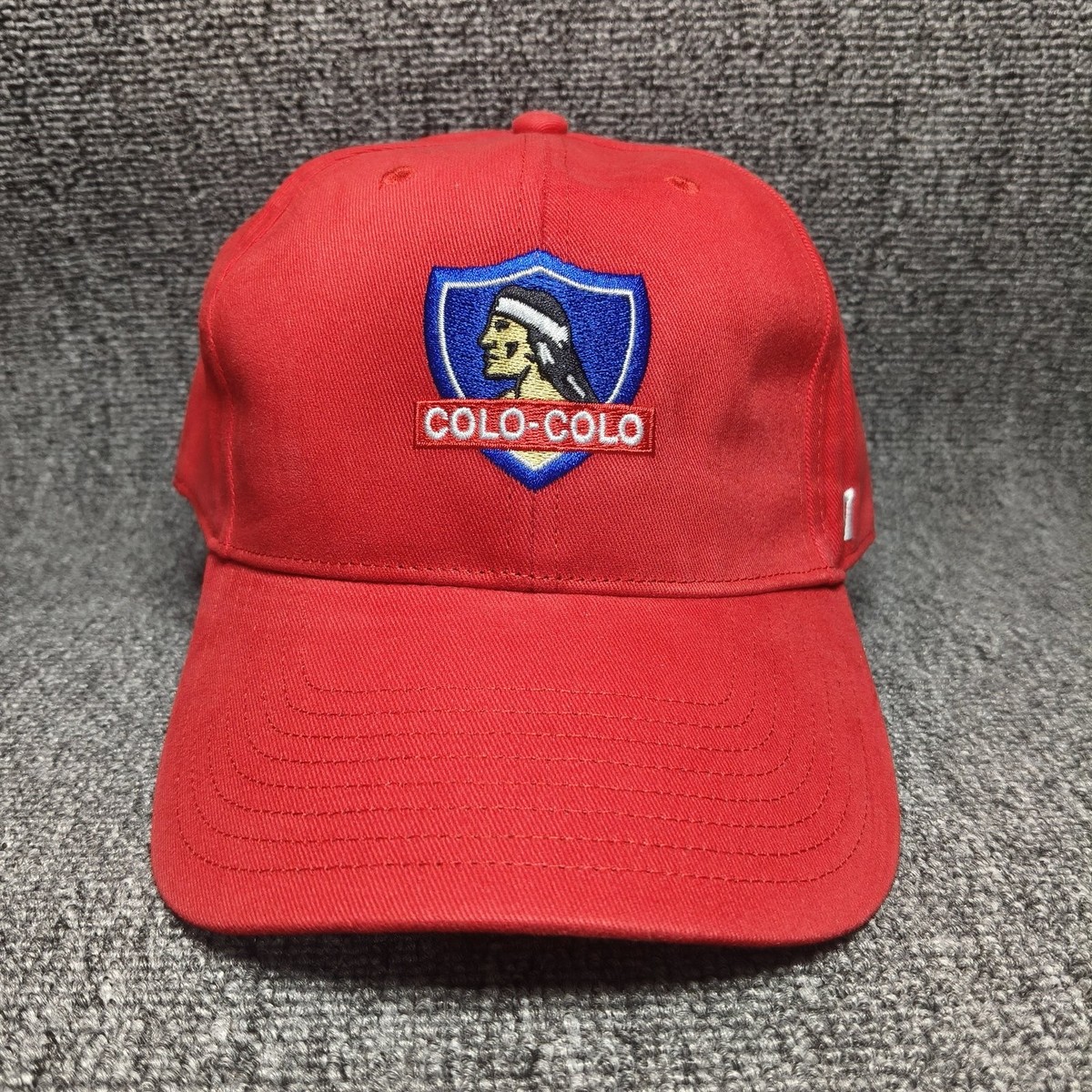 '47 Brand Colo-Colo Red Strapback Cap Curved Brim Hat