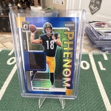 Panini 2025 Donruss Optic Will Howard Steelers Rookie Phenoms Prizm #RPBH-WHD