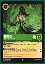Shenzi - Hyena Pack Leader - Into the Inklands #85 - Disney Lorcana TCG Card