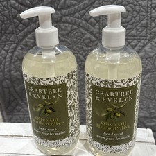 NEW Crabtree Evelyn Hand Wash 16.9 oz- 2-PK