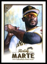 Starling Marte 2018 Topps Gallery #147 Pirates MLB READ FREE SHIP AutographDen