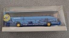 Wiking Siemens Werbemodell Mercedes-Benz O 404 RHD Reisebusses im Maßstab 1:87
