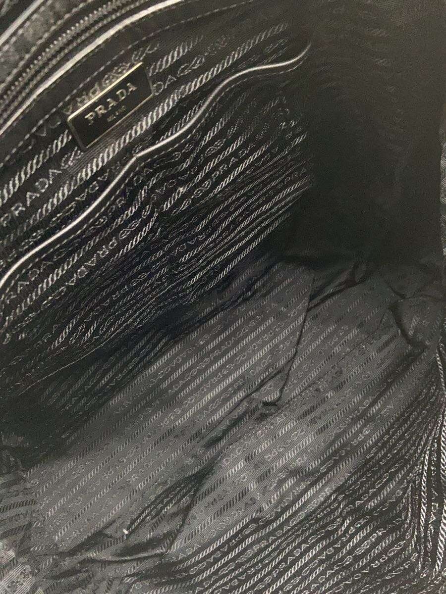 PRADA Tote Bag Nylon RED Check thumbnail 6