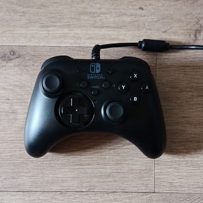 Controller für Nintendo Switch Konsole Schwarz Kabelgebunden