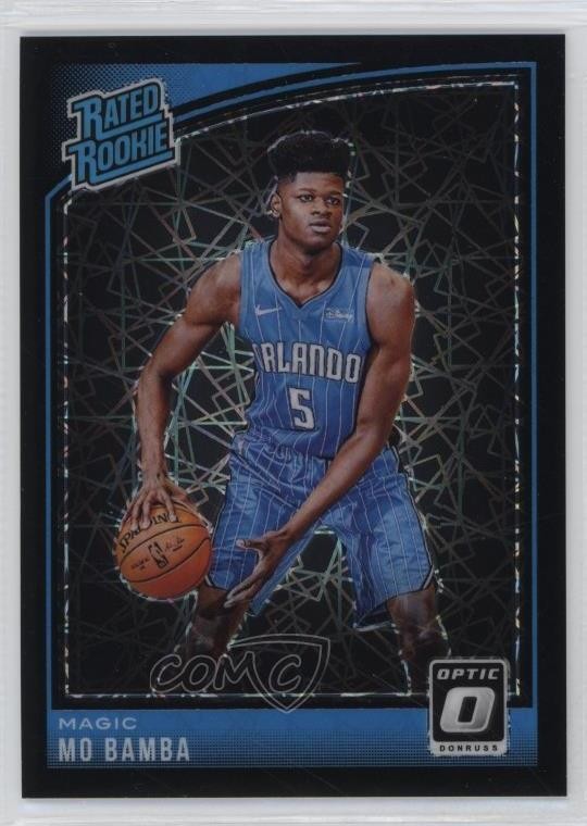 2018 Donruss Optic Rated Black Velocity Prizm 35/39 Mo Bamba #160 Rookie RC 3o8