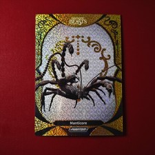 2025 KAKAWOW PHANTOM Fantastic Beasts Gold Holo Manticore #PFB-IG-30 01/10 First
