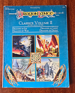 TSR AD&D 2nd Ed. Dragonlance Classics Volume II Adventure MPN DLC2