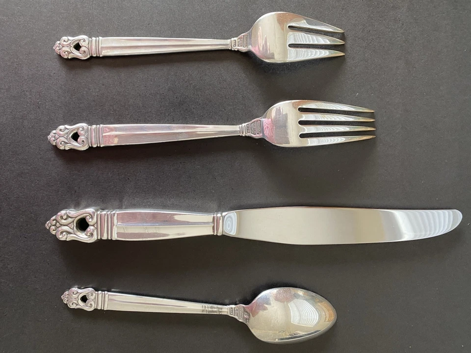 Royal Danish by International Silver 4 Pieces Sterling Silver Circa 1966 - Image 2 of 3