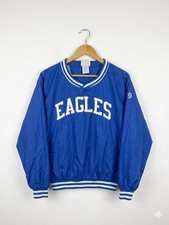 Cortavientos azul estilo deportivo Eagles