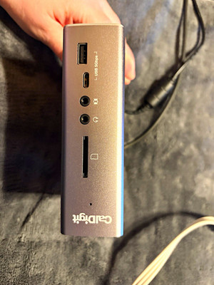 Unused CalDigit TS3 Plus Thunderbolt 3 Dock w/ DisplayPort, AC-Powered