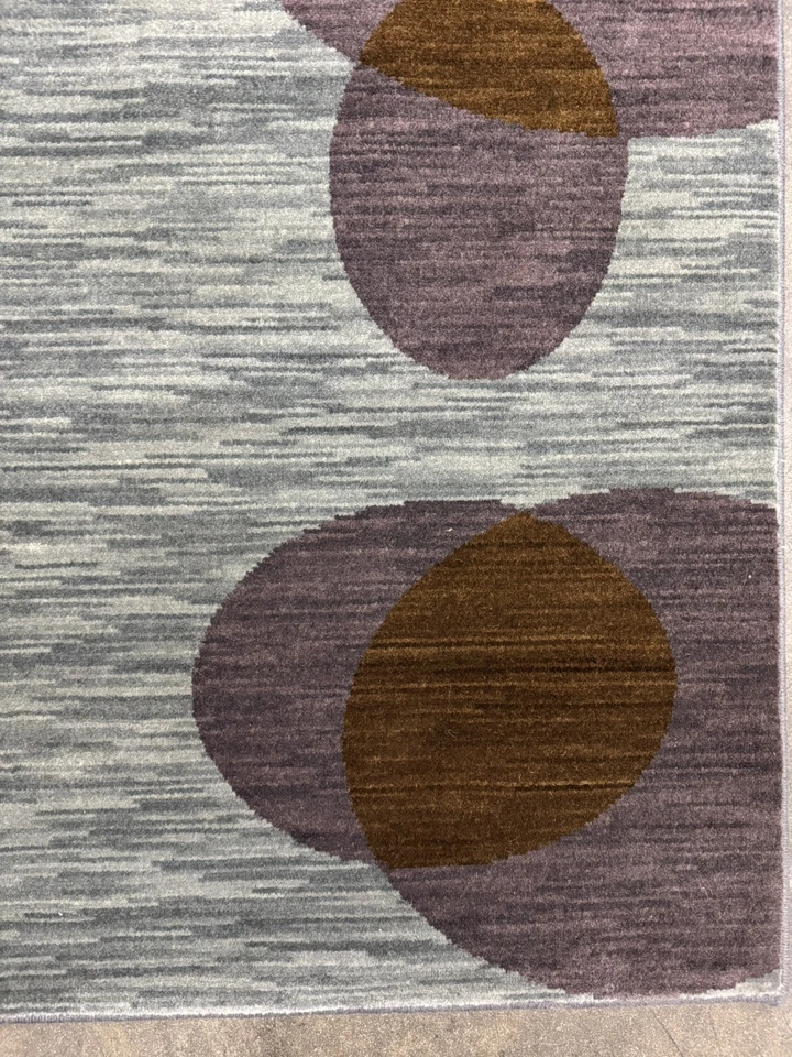 Karastan American Modern Coll. Calder-Quarry Blue 100% New Zealand Wool area rug - Image 2 of 4