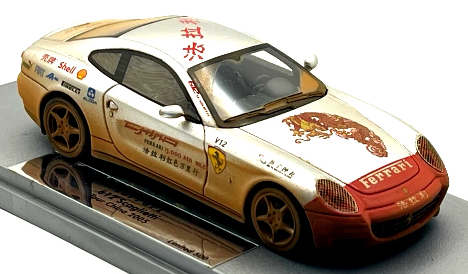 BBR Ferrari 612 Scaglietti Tour China 2005 GAS10016 1:43 igual a MR Looksmart Foto 2 de 4