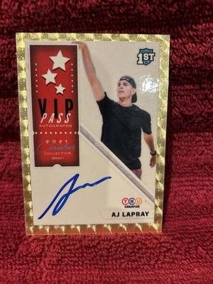 TruCreator 2021 Creators Collection Super Fractor AJ Lapray VIP Pass Auto 1/1 