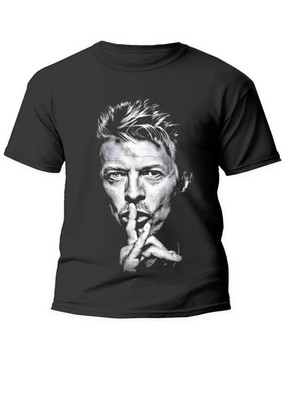 David Bowie T-Shirt 100% Baumwolle