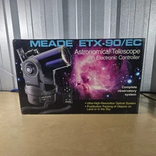 Meade ETX-90/EC Astronomical Telescope with Electronic Controller, New In Box