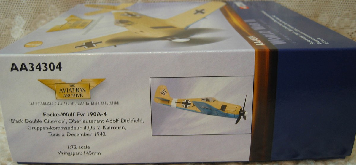 HASEGAWA FOCKE-WULF FW190A-3/A-4 EAGLE