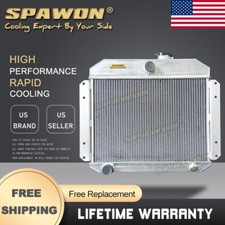 4row Spawon Aluminum Radiator For Jeep Willys L6 L4 2.2 2.6 1951 1952 1953 4row Spawon Aluminum Radiator For Jeep Willys L6 L4 2.2 2.6 1951 1952 1953
