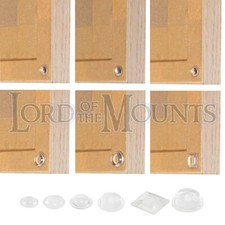 Clear Bumper Pads 8.5-14mm Polyurethane Picture Frame Furniture Non Slip Scratch