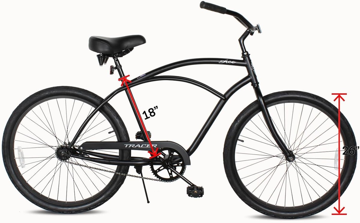 未整備　STEEL MASTER ビーチクルーザー　26インチ 21Technology 自転車 26インチ 人気 ビーチクルーザー シティ