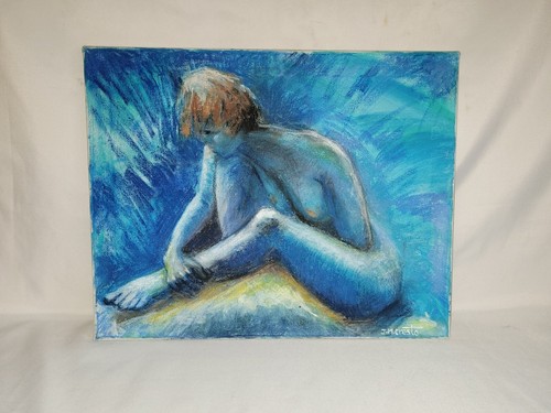 Rêverie en bleu. - Picture 9 of 16