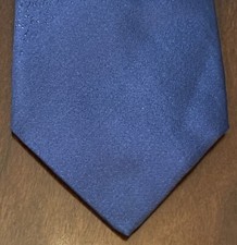 Blue Gray 100 Silk Men s Neck Tie Made In Italy Skinny Long