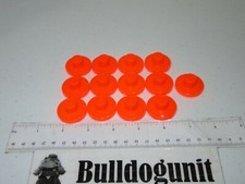 1999 Topple Board Game Replacement Lot 13 Orange Pieces Parts Only Pressman